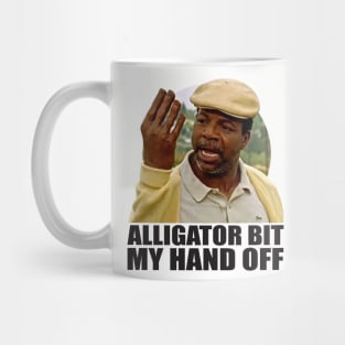 Alligator Bit My Hand Mug